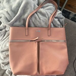 Nine West Coralia Tote/Handbag, Pecan, New